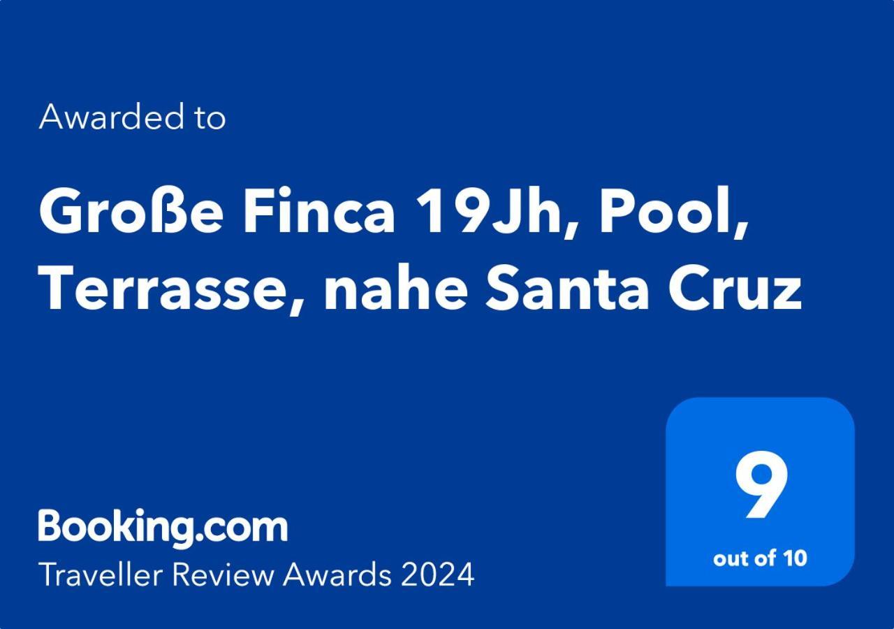 Grosse Finca 19Jh, Pool, Terrasse, Nahe Santa Cruz Santa Cruz de la Palma  Zewnętrze zdjęcie